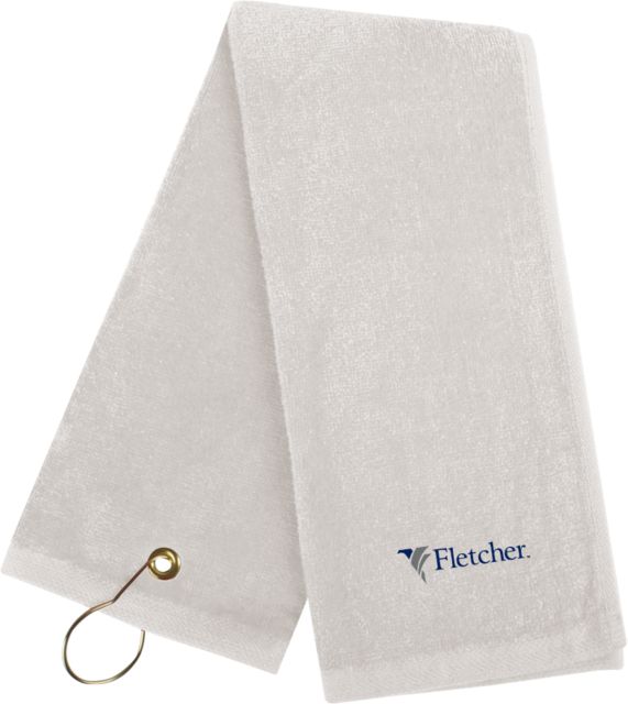 Fletcher Tech Golf Towel Simplified Logo - ONLINE ONLY