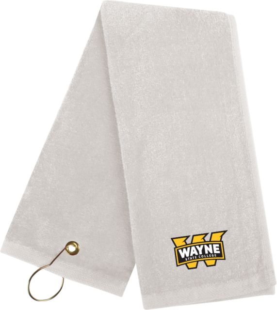 Wayne State Golf Towel Primary Mark - ONLINE ONLY