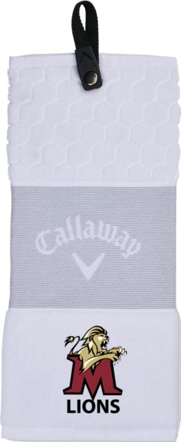 Molloy University Callaway Trifold Towel Lions - ONLINE ONLY