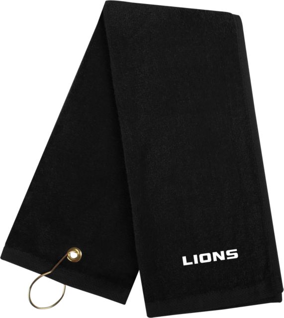North Alabama Golf Towel Lions Wordmark - ONLINE ONLY