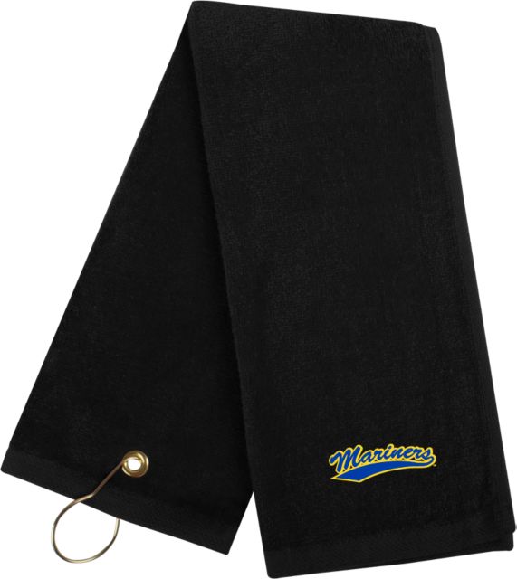 Maine Maritime Golf Towel Mariners Athletic Mark- ONLINE ONLY