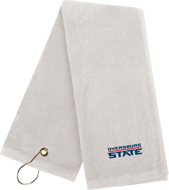 Dyersburg Golf Towel Wordmark - ONLINE ONLY