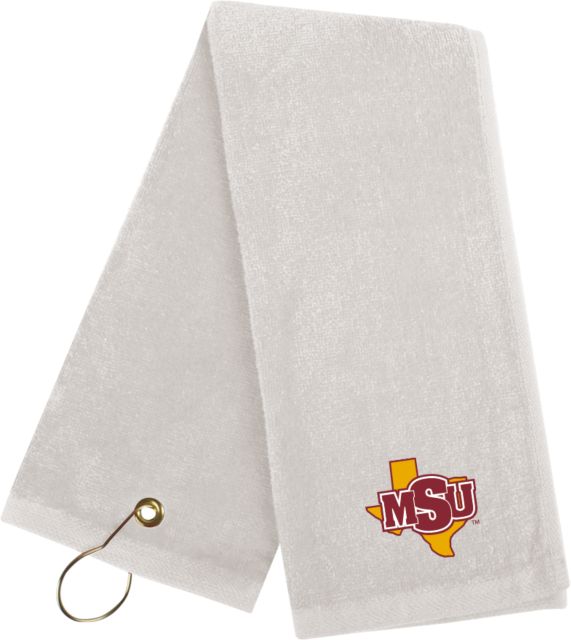 Midwestern State Golf Towel MSU Logo - ONLINE ONLY