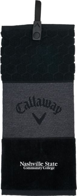 Nashville State Callaway Trifold Towel Nashville State CC Wordmark - ONLINE ONLY