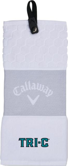 Cuyahoga CC Callaway Trifold Towel Tri-C Wordmark - ONLINE ONLY