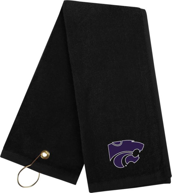 Kansas State Golf Towel K State Primary Athletic Mark - ONLINE ONLY