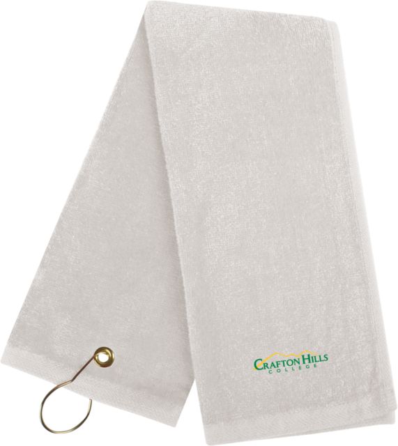 Crafton Hills Golf Towel Crafton Hills College Primary Mark - ONLINE ONLY