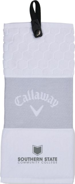 Southern State Callaway Trifold Towel Sothern State Community College Primary Mark Stacked - ONLINE ONLY