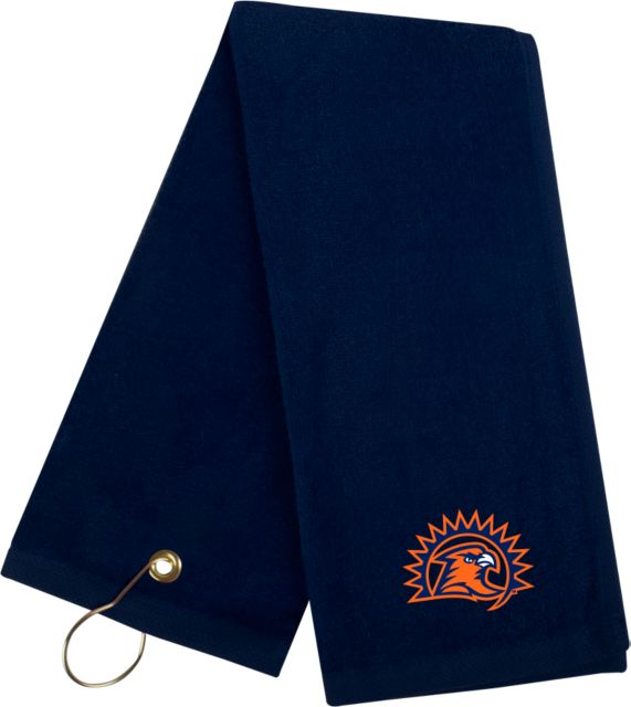 Fresno Pacific Golf Towel Sunbird Head - ONLINE ONLY