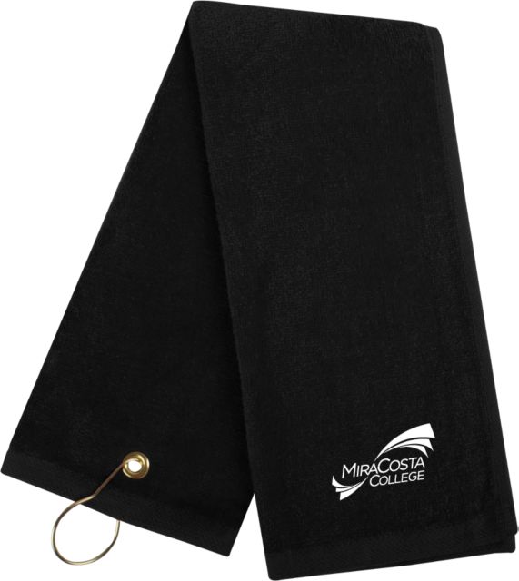 MiraCosta Golf Towel Primary Mark - ONLINE ONLY