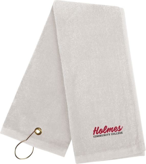 Holmes Golf Towel Holmes Community College Stacked - ONLINE ONLY