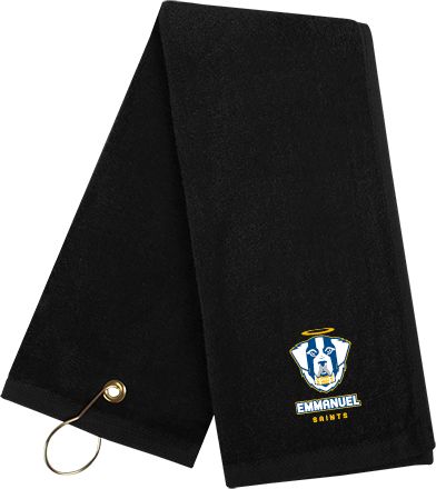 Emmanuel Golf Towel Primary Logo - ONLINE ONLY