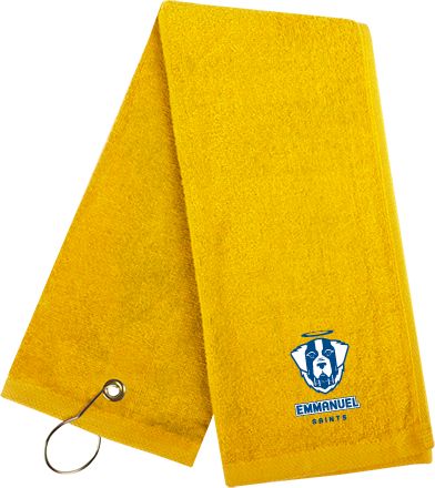 Emmanuel Golf Towel Primary Logo - ONLINE ONLY