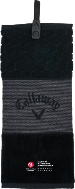Channel Islands Callaway Trifold Towel CSU Channel Islands Alumni and Friends Association Flat Color - ONLINE ONLY