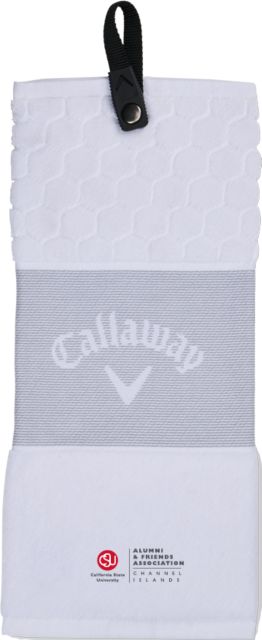 Channel Islands Callaway Trifold Towel CSU Channel Islands Alumni and Friends Association Flat Color - ONLINE ONLY