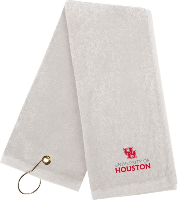 Univ of Houston Golf Towel UH Vertical - ONLINE ONLY