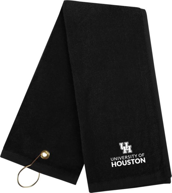 Univ of Houston Golf Towel UH Vertical - ONLINE ONLY