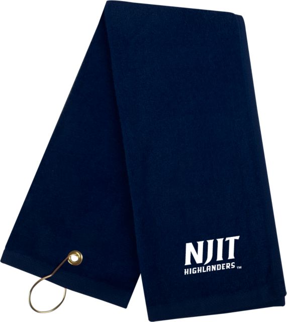 NJIT Golf Towel Stacked Wordmark - ONLINE ONLY