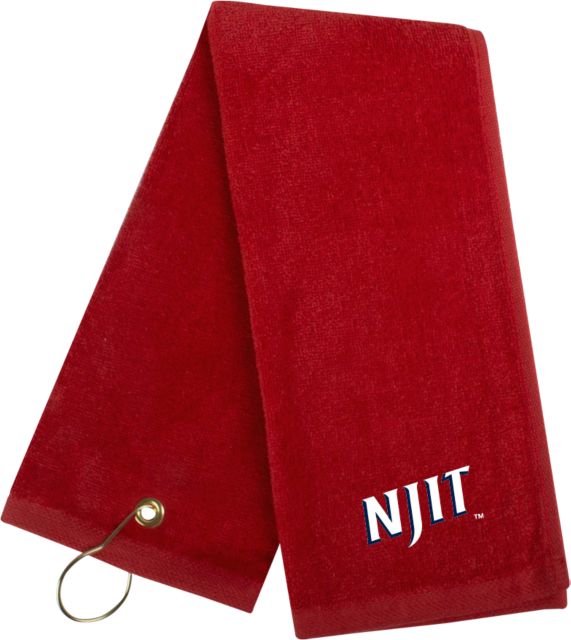 NJIT Golf Towel NJIT Wordmark - ONLINE ONLY