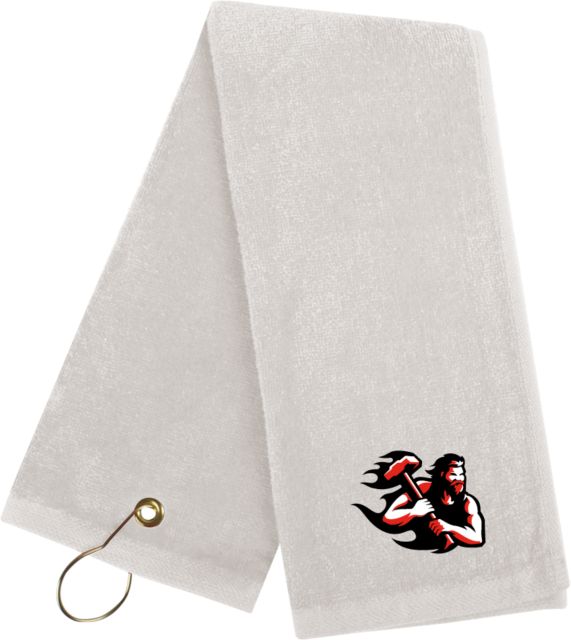 Cal U PA Golf Towel California Vulcan Mascot - ONLINE ONLY
