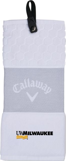 Wisconsin Milwaukee Callaway Trifold Towel UW Milwaukee Institutional Mark Flat - ONLINE ONLY