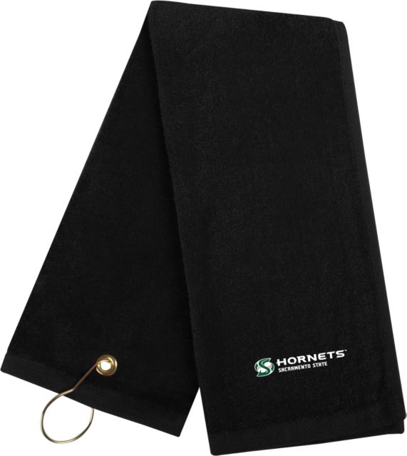 Sacramento State Golf Towel Official Logo Flat - ONLINE ONLY