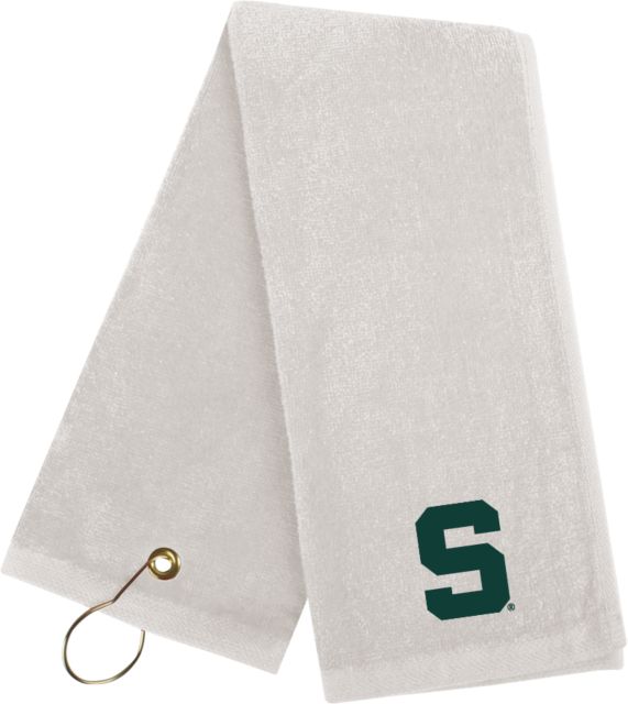Michigan State Golf Towel Michigan State Block S - ONLINE ONLY
