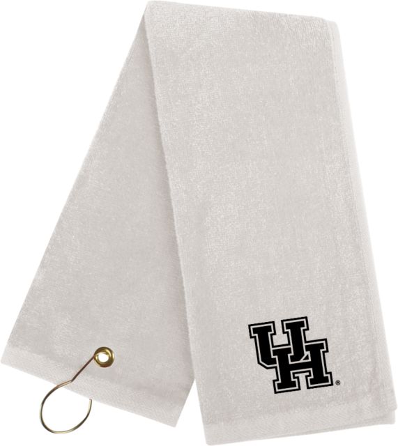 Houston Golf Towel Interlocking UH - ONLINE ONLY
