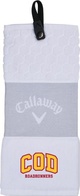 College of the Desert Callaway Trifold Towel COD Roadrunners - ONLINE ONLY