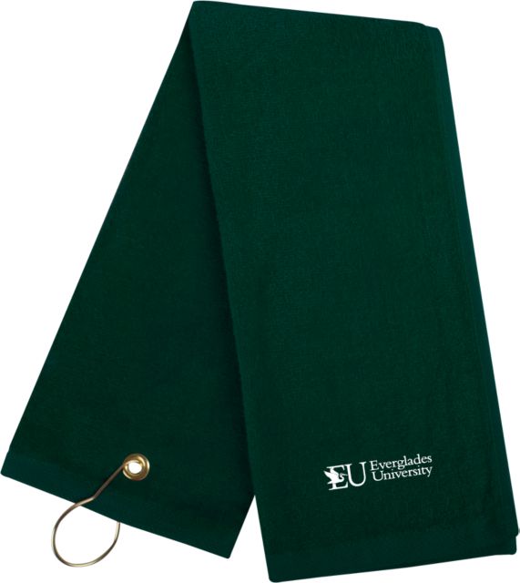 Everglades University Golf Towel Everglades UniversityA Trademark - ONLINE ONLY