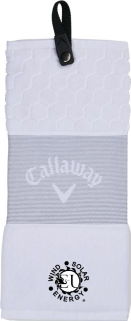 Everglades University Callaway Trifold Towel Wind Solar EnergyA Trademark - ONLINE ONLY