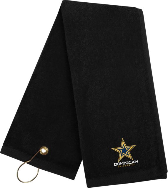 Dominican Golf Towel Dominican University with Star Stacked - ONLINE ONLY