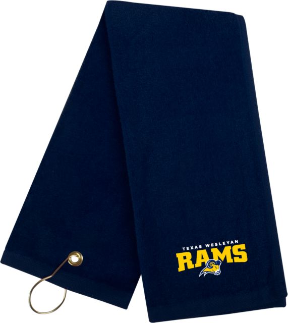 Texas Wesleyan Golf Towel Primary Mark - ONLINE ONLY