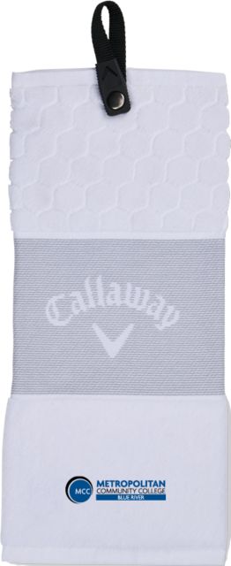Metropolitan River  Callaway Trifold Towel Metropolitan Community College River - ONLINE ONLY