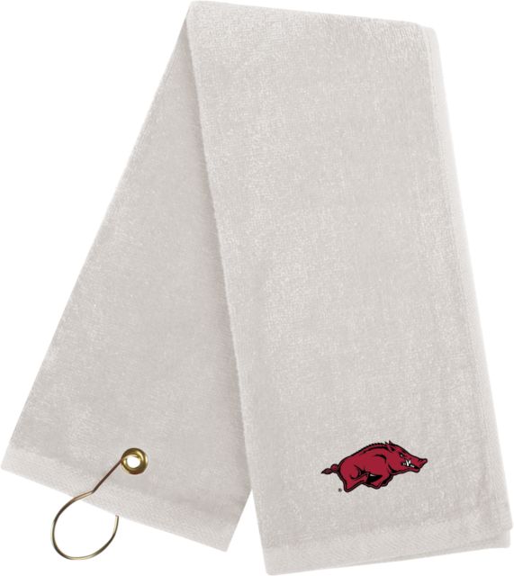 Arkansas Golf Towel University of Arkansas - Primary Athletics Mark