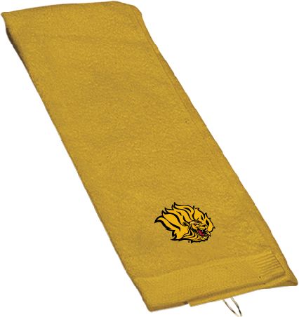 Arkansas Pine Bluff Golf Towel Golden Lion Head - ONLINE ONLY