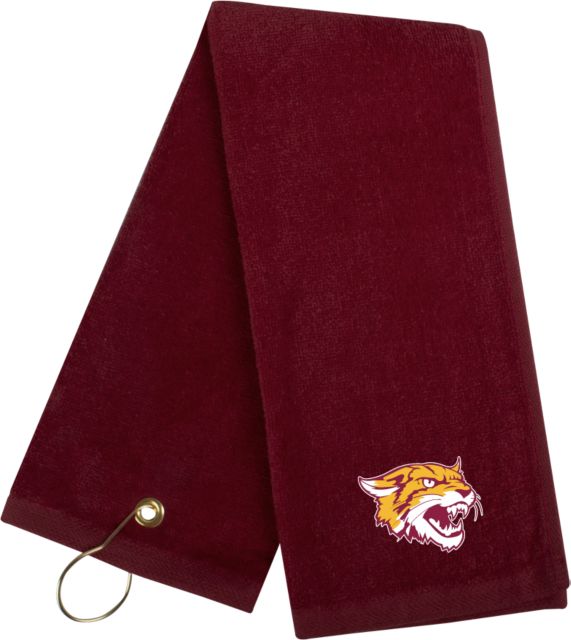 Bethune Cookman Golf Towel Wildcat Head - ONLINE ONLY