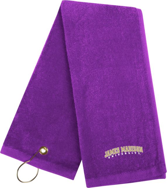 James Madison Golf Towel James Madison University Arched - ONLINE ONLY
