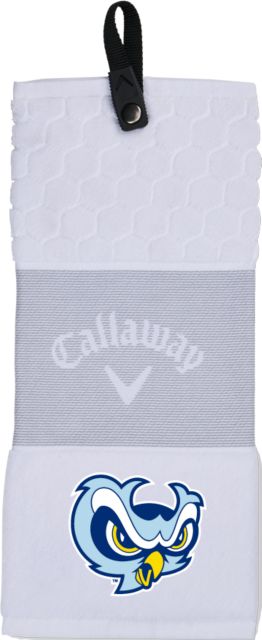 Prince George Callaway Trifold Towel College Mascot Owl - ONLINE ONLY