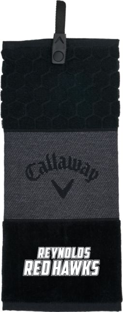 J. Sargeant Reynolds Callaway Trifold Towel Reynolds Red Hawks - ONLINE ONLY