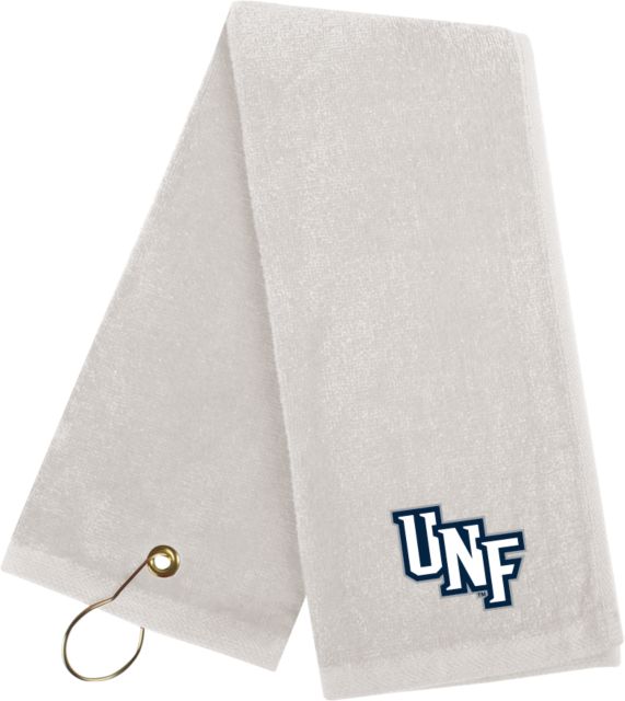 North Florida Golf Towel Diagonal UNF Monogram - ONLINE ONLY
