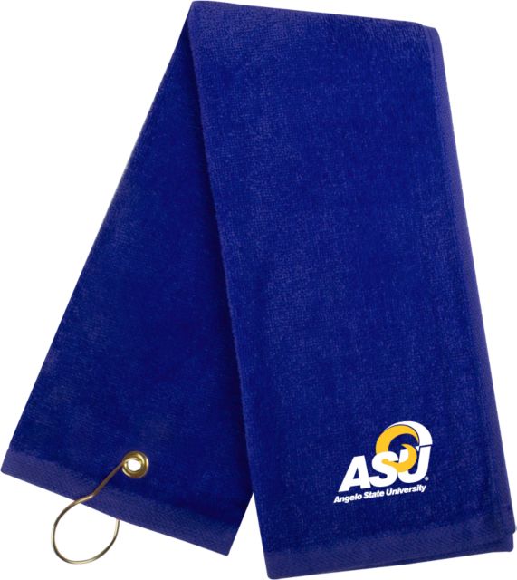 Angelo State Golf Towel Primary Mark - ONLINE ONLY