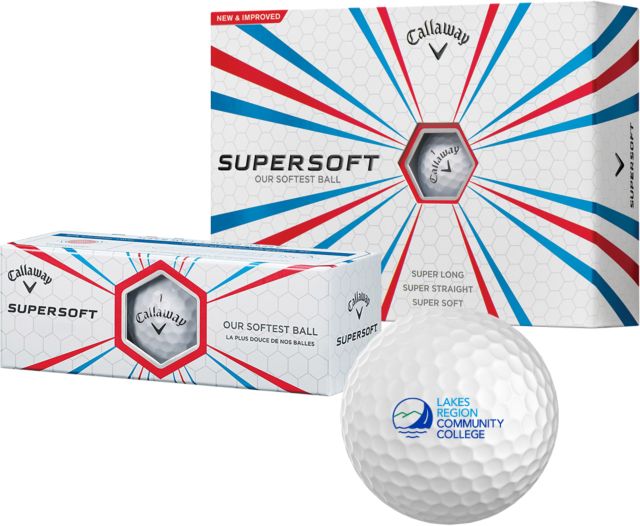 Lakes Region Callaway Supersoft Golf Balls 12/pkg Lakes Region CC Primary Mark - ONLINE ONLY