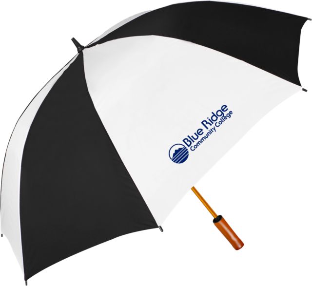 Blue Ridge 64 Inch Umbrella Ridge Community College Wordmark - ONLINE ONLY