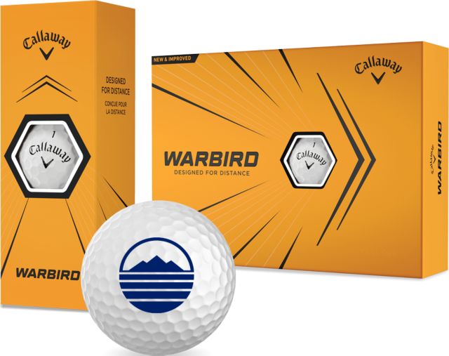 Blue Ridge Callaway Warbird Golf Balls 12/pkg Ridge Community College Mountain Mark - ONLINE ONLY