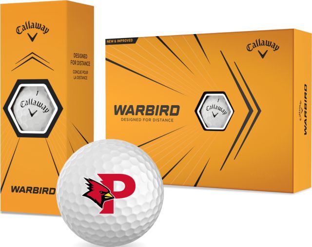 SUNY Plattsburgh Callaway Warbird Golf Balls 12/pkg P Cardinals - ONLINE ONLY