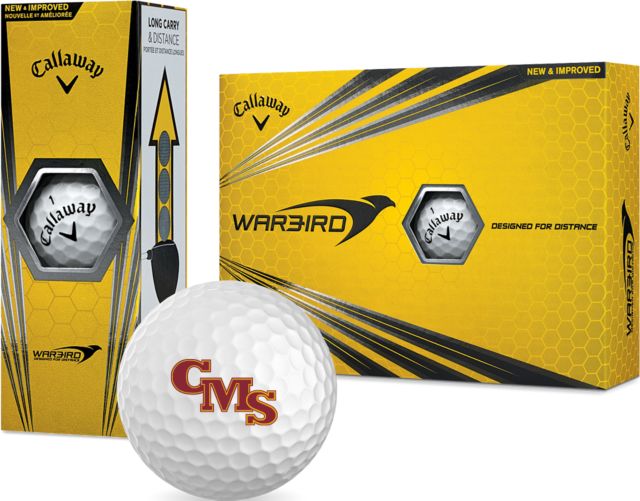 Claremont-Mudd-Scripps Callaway Warbird Golf Balls - 12-Pack - ONLINE ONLY