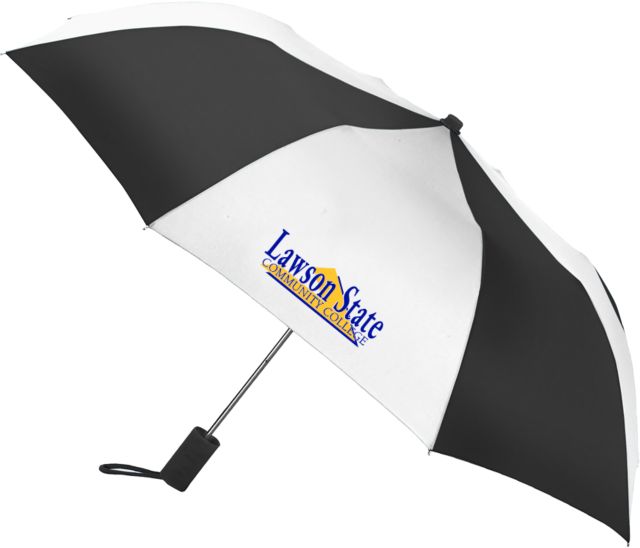 Lawson State 42 Inch Slim Stick Umbrella Lawson State Community College Primary Mark - ONLINE ONLY