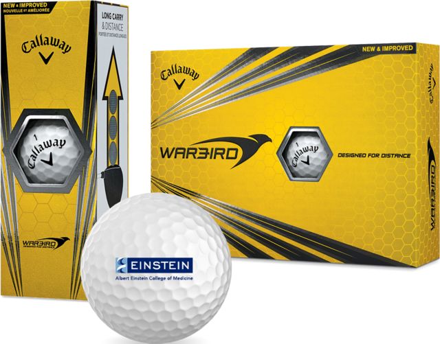 Albert Einstein Callaway Warbird Golf Balls 12/pkg Einstein Logo - ONLINE ONLY