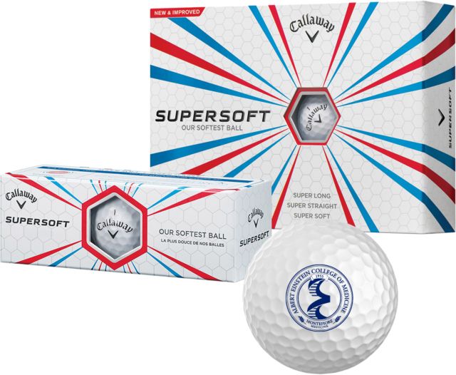 Albert Einstein Callaway Supersoft Golf Balls 12/pkg Seal - ONLINE ONLY